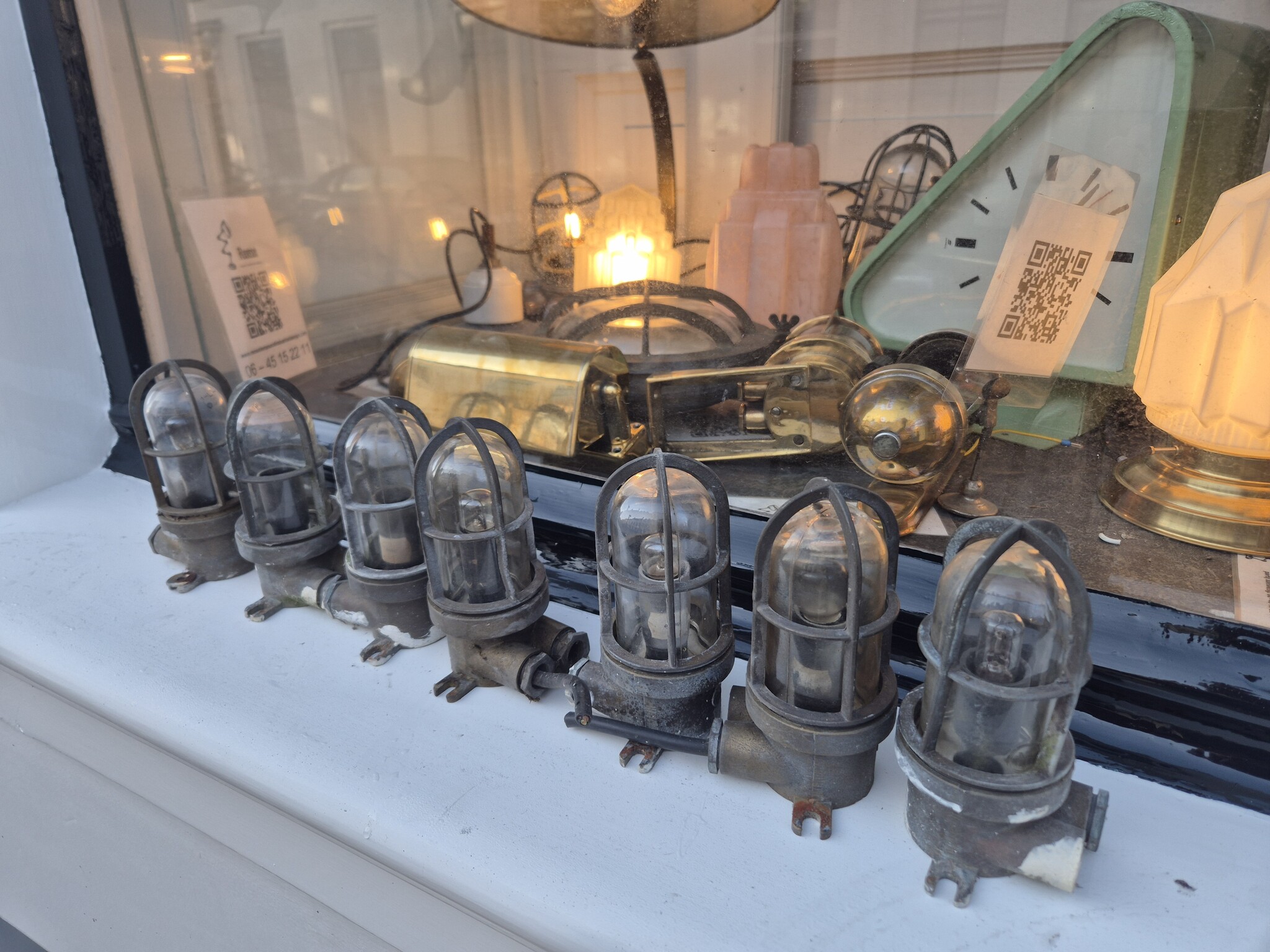 Mini messing Industria Rotterdam lampen