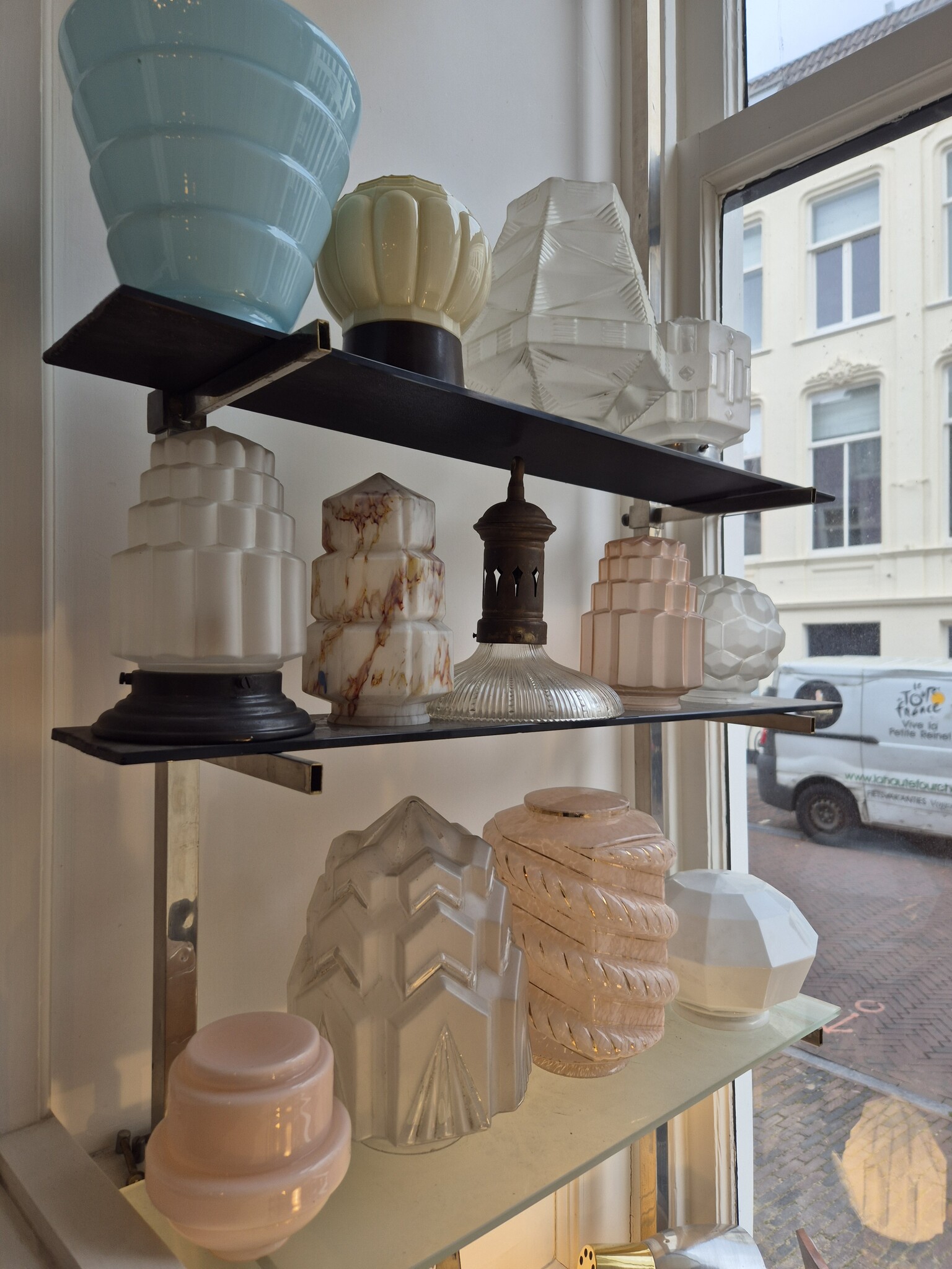 Uniek aanbod oude lampen