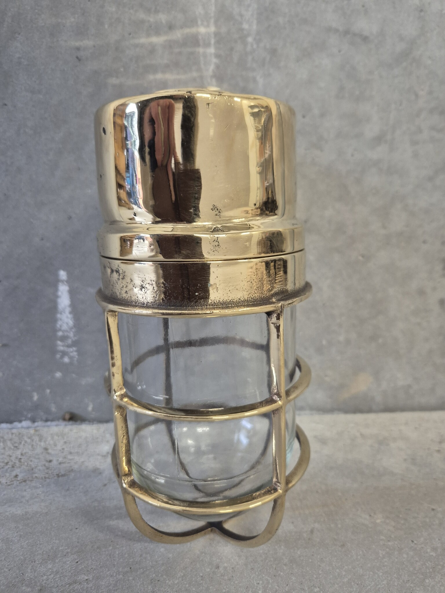 Industriele messing wandlamp scheepslamp buitenlampen