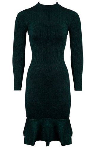 Rosie glitter peplum dress Rosie glitter peplum dress