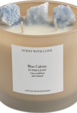 Cotton de Fleur Blue Calcite