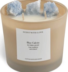 Cotton de Fleur Blue Calcite