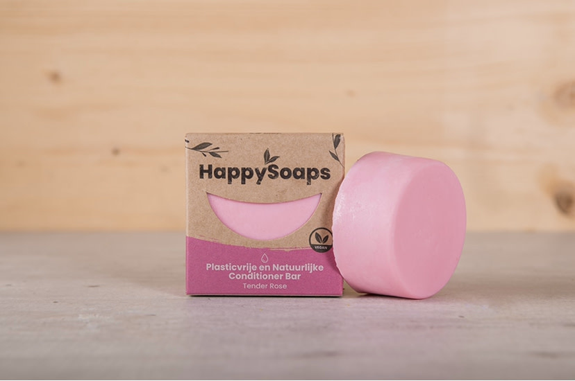 Happy Soaps Tender Rose Conditioner Bar