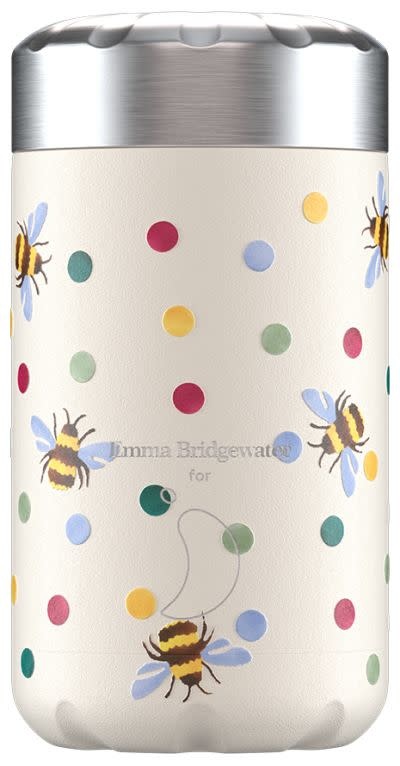 500ml Emma Bridgewater Polka Dot & Bumblebee Food Pot