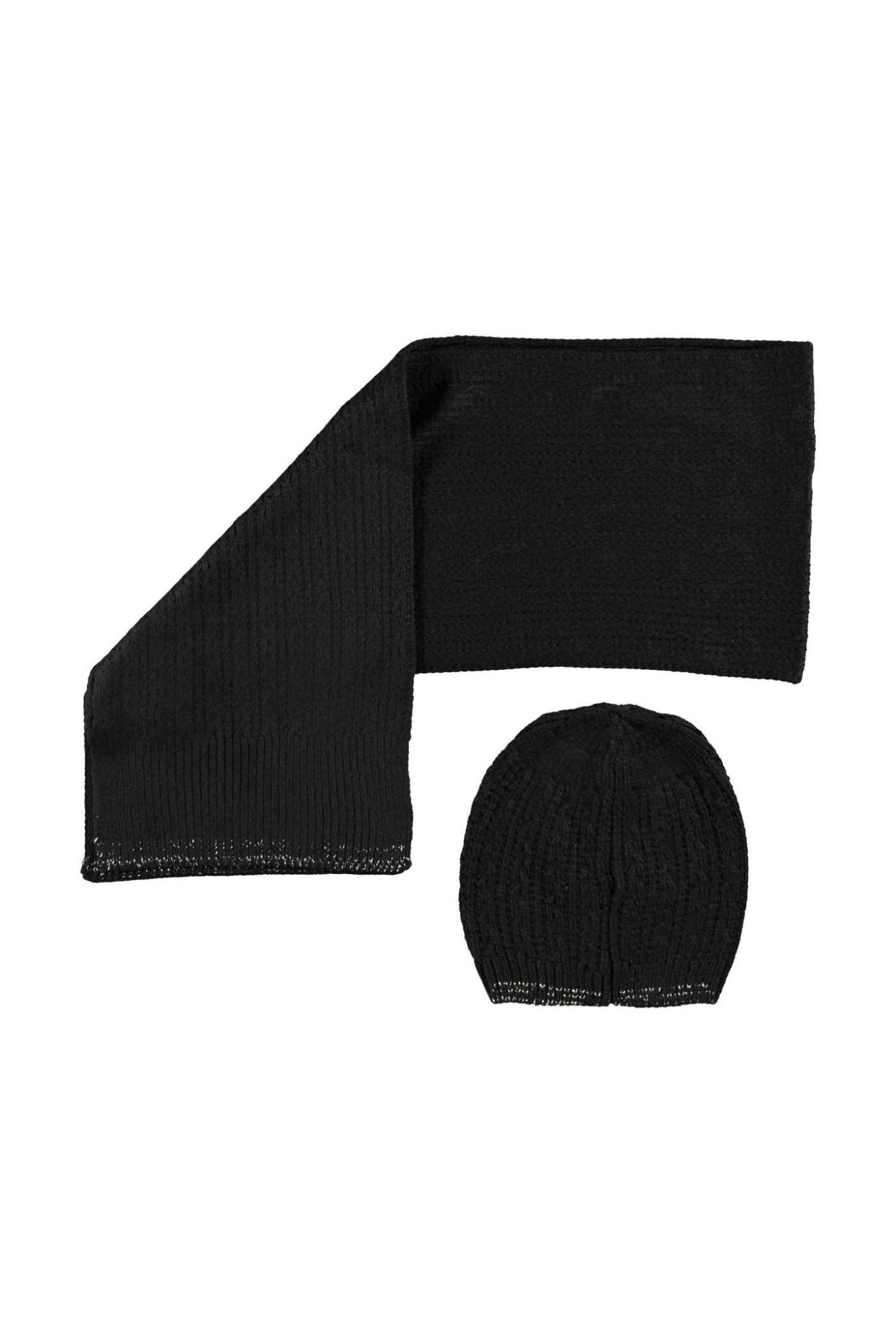 Knitted Hat & Scarf Set