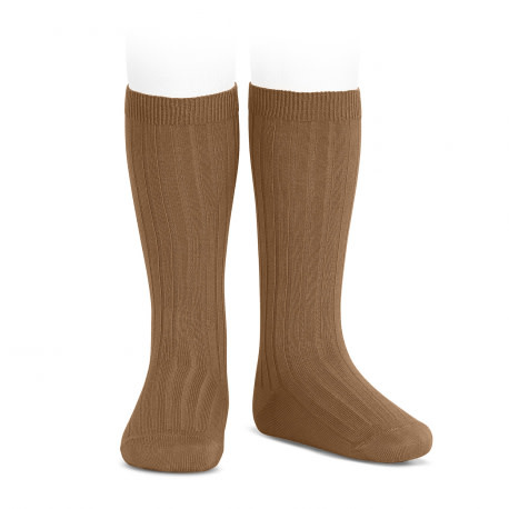 Rib Knee High Socks