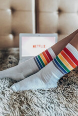 Pegada Striped Socks