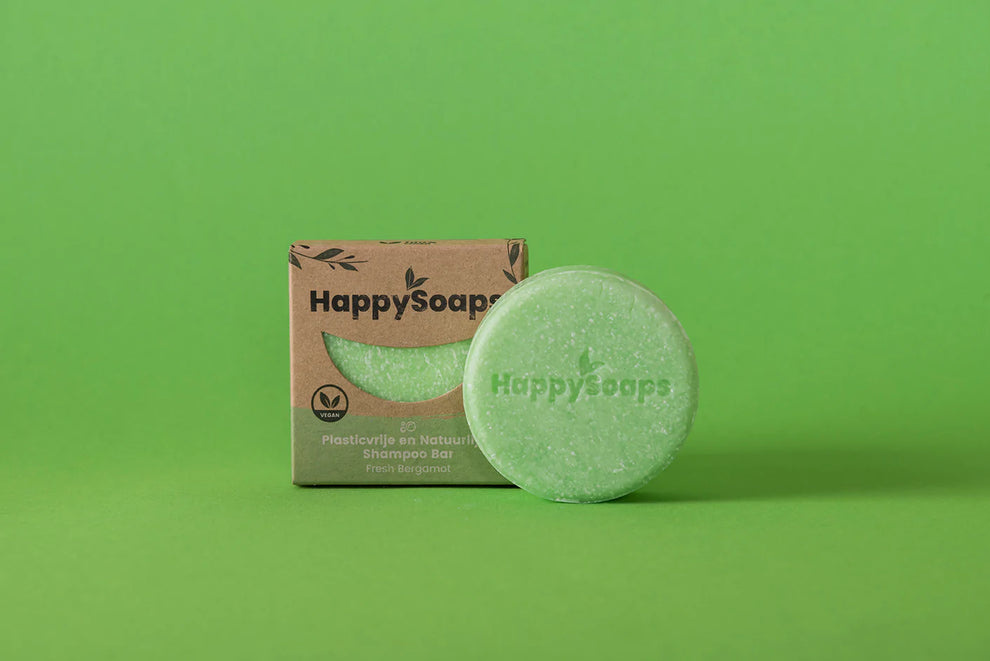 Happy Soaps Fresh Bergamot Shampoo Bar