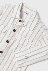 Striped Linnen Overshirt