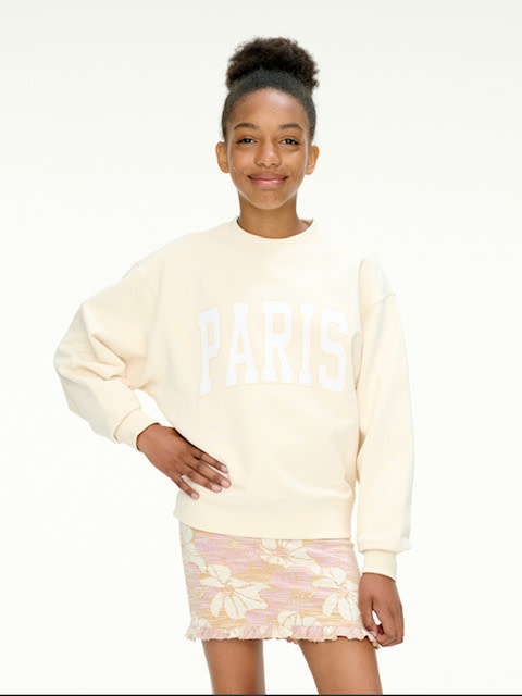 Les Coyote De Paris Relaxed Fit Artwork Sweatshirt