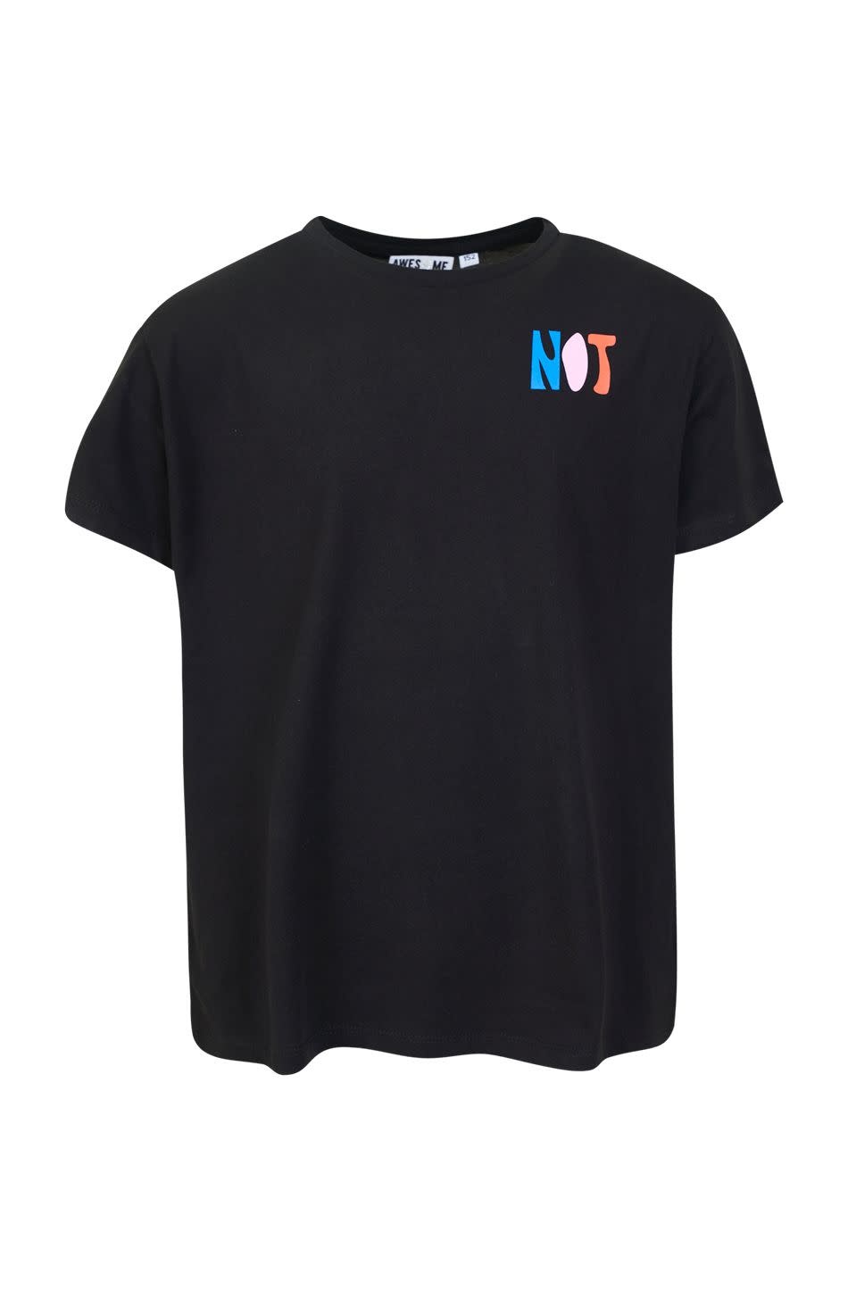 Not Nice  Back Print T-Shirt