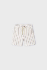 Striped Linen Short