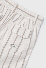 Striped Linen Short