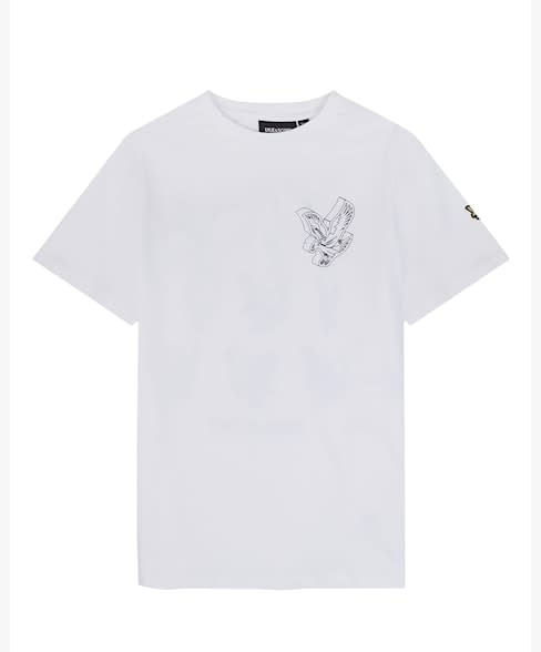 3D EAGLE GRAPHIC T-SHIRT