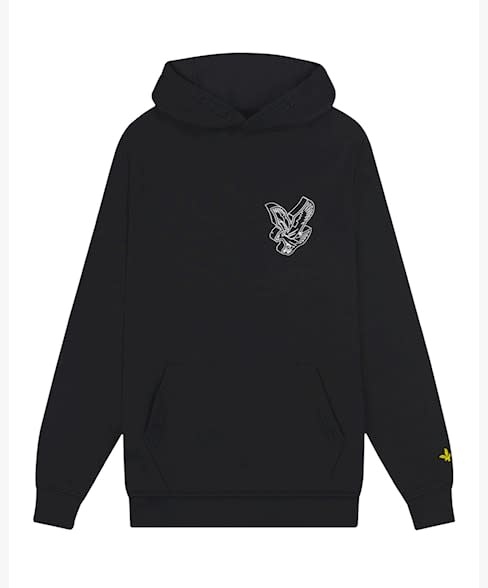 3D EAGLE GRAPHIC HOODIE