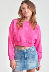 Pink Cropped Sweatshirt