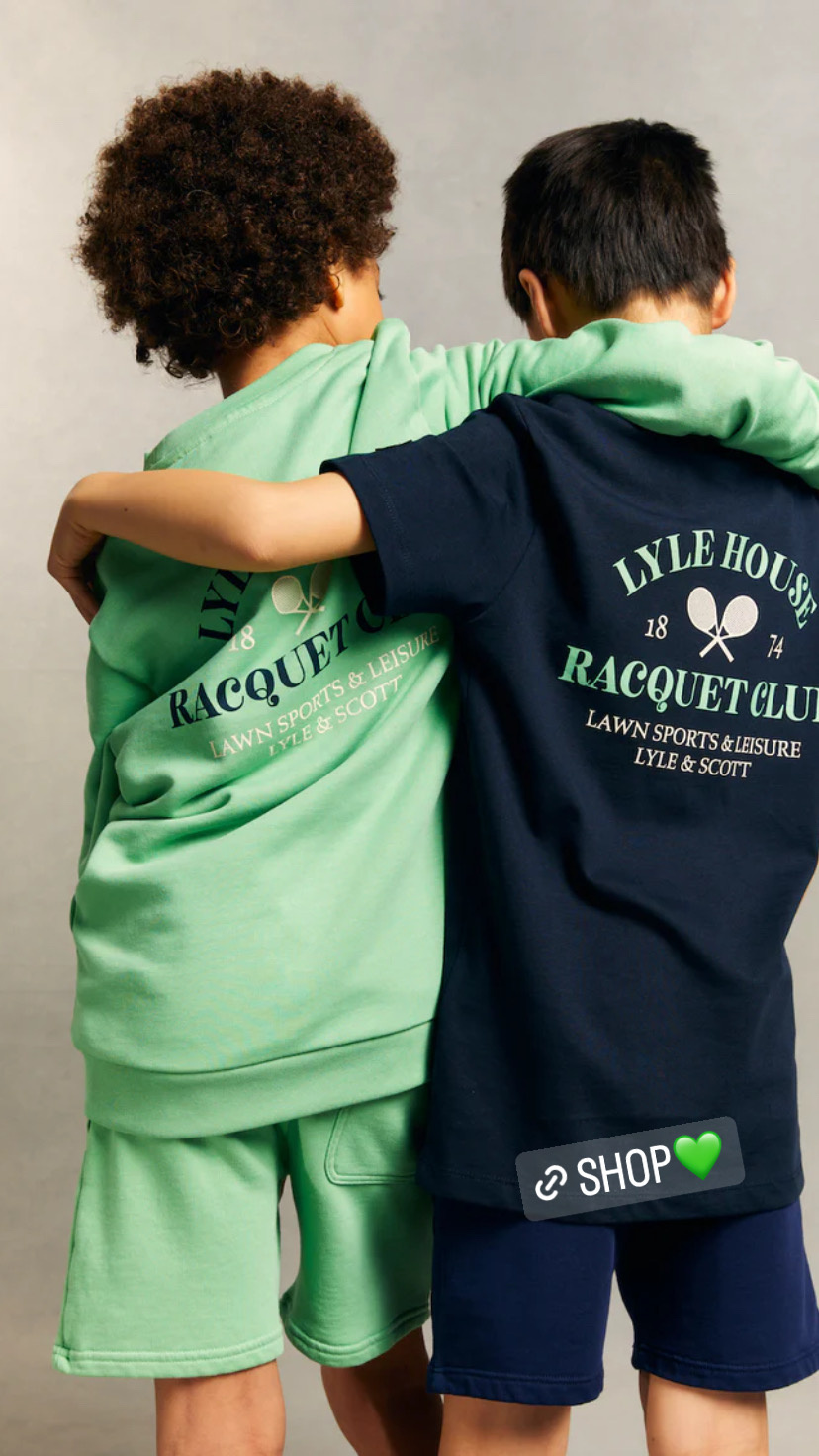 RACQUET CLUB GRAPHIC SWEATSHIRT