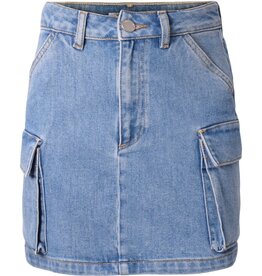 Cargo Denim Skirt