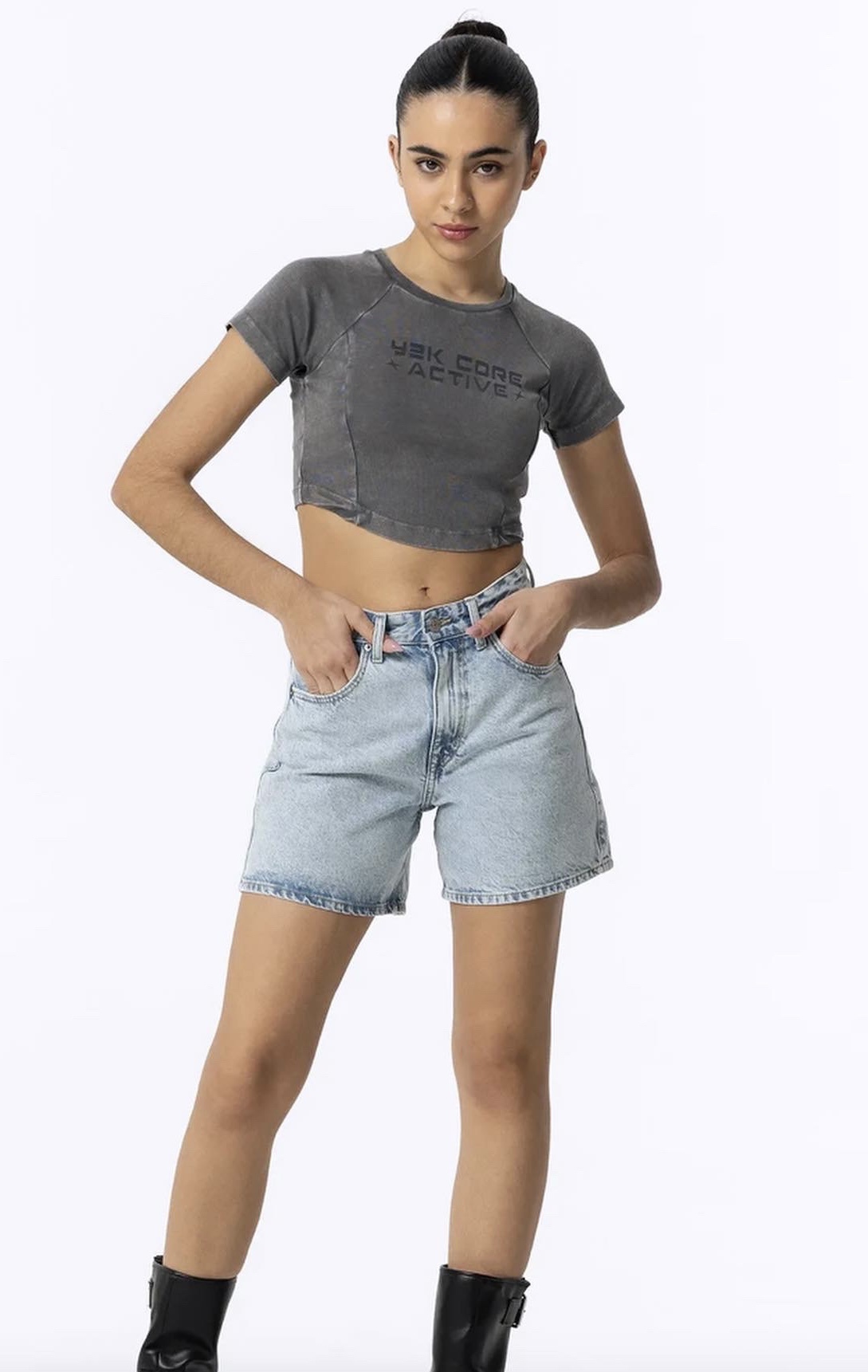 Girls Momfit Shorts