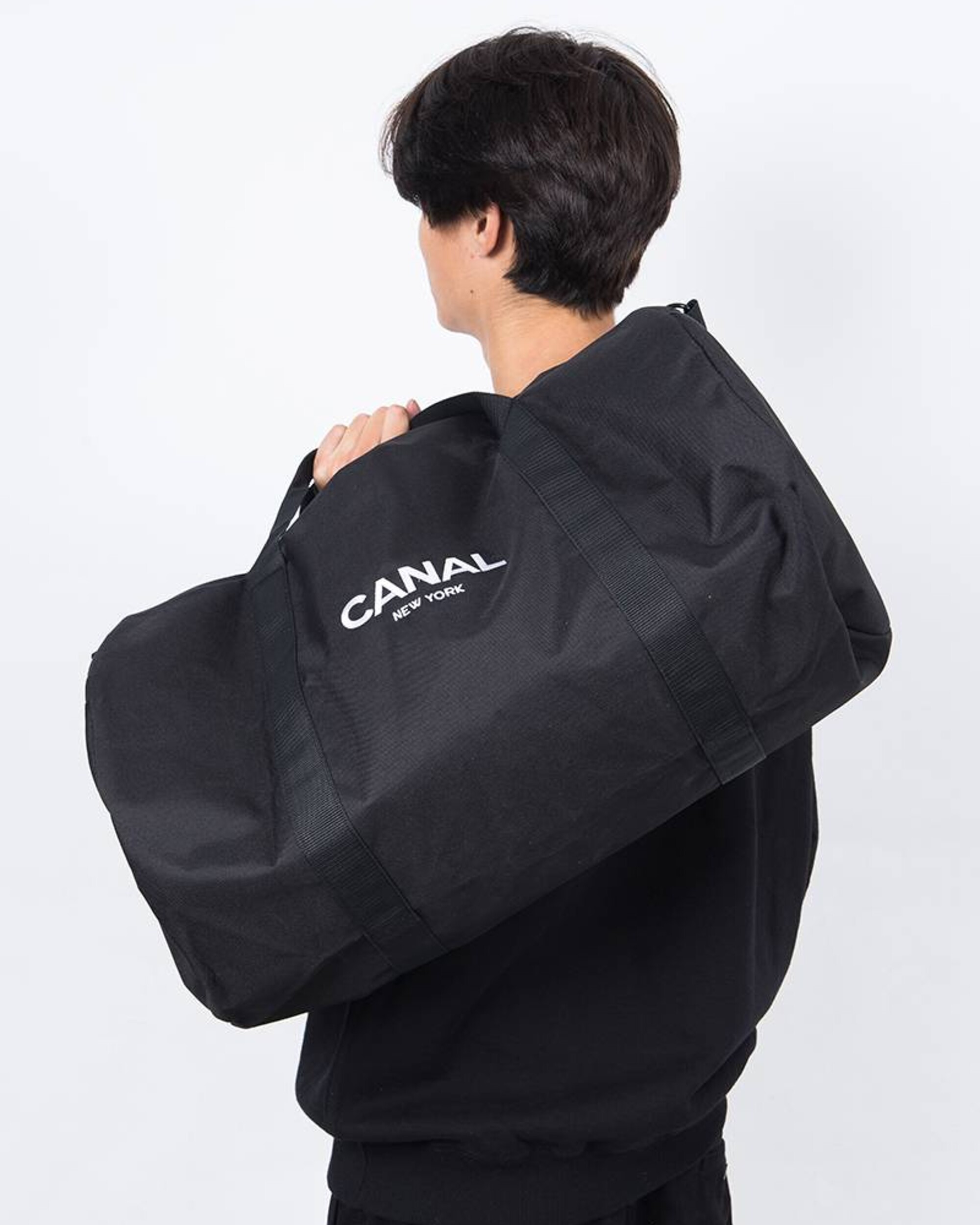 Canal Logo Duffel Bag Black