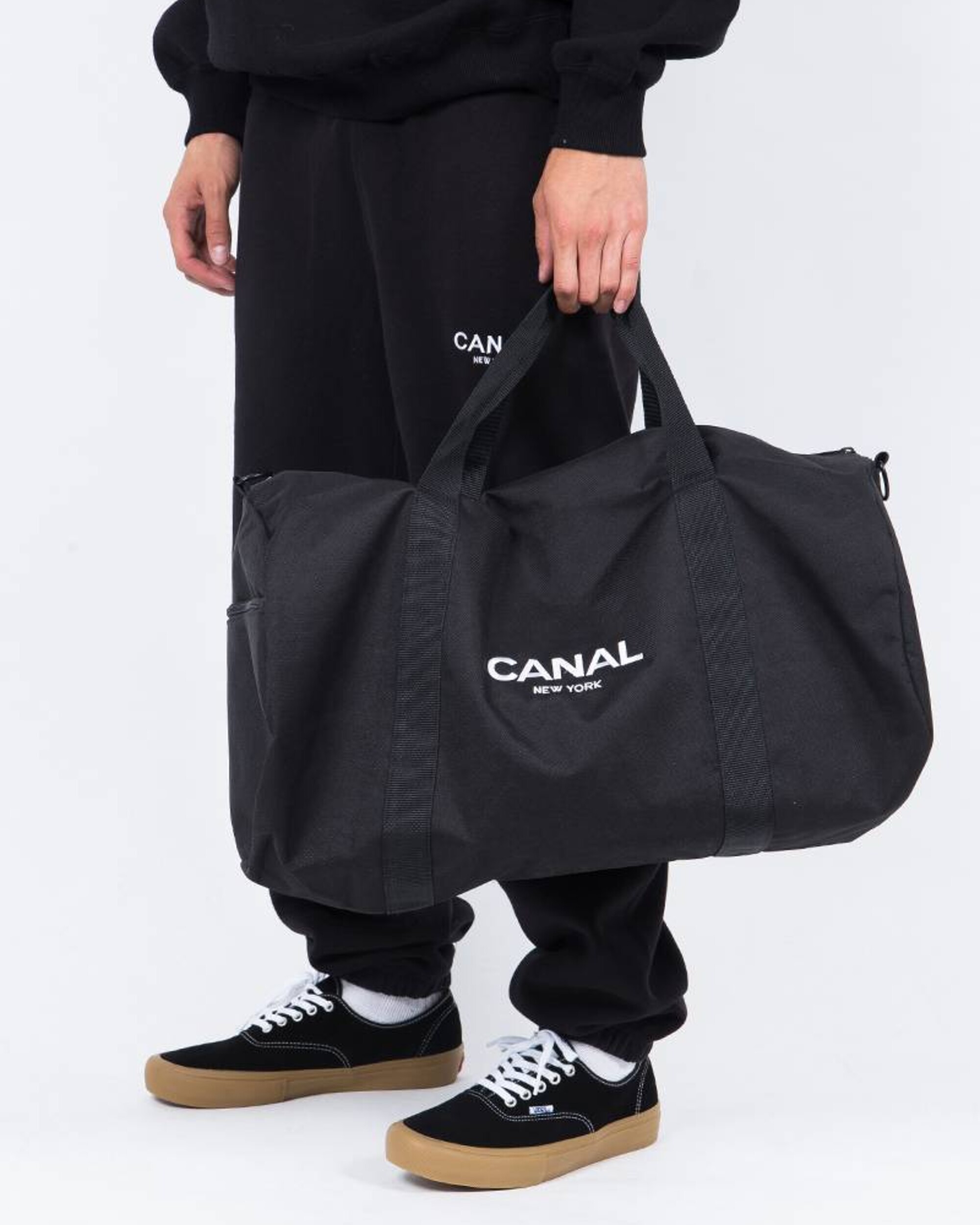 Canal Logo Duffel Bag Black