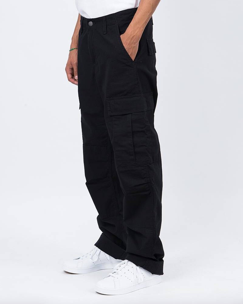 Carhartt Carhartt Regular Cargo Pants Black Rinsed
