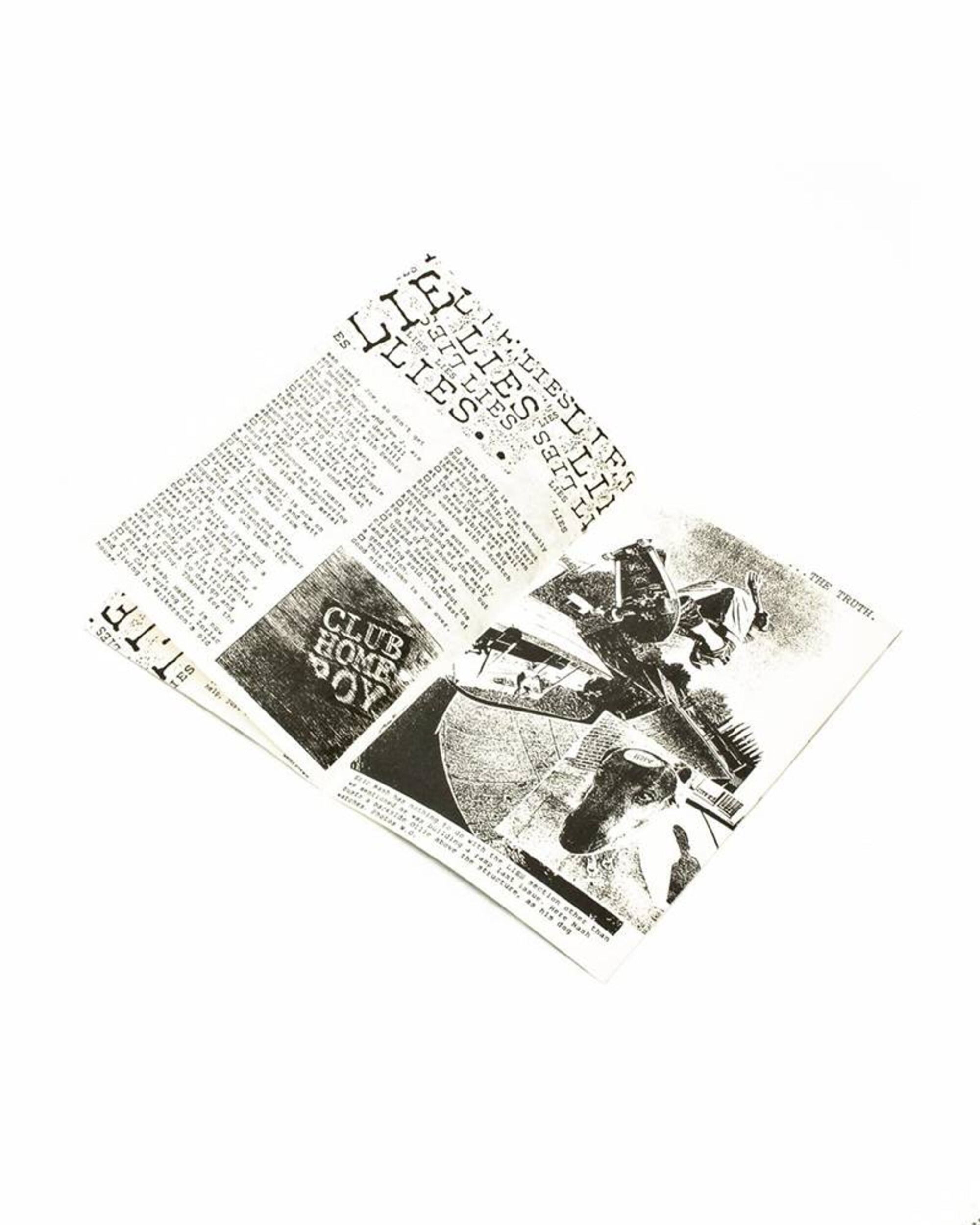 Dear Skating Club Homeboy Loft Zine