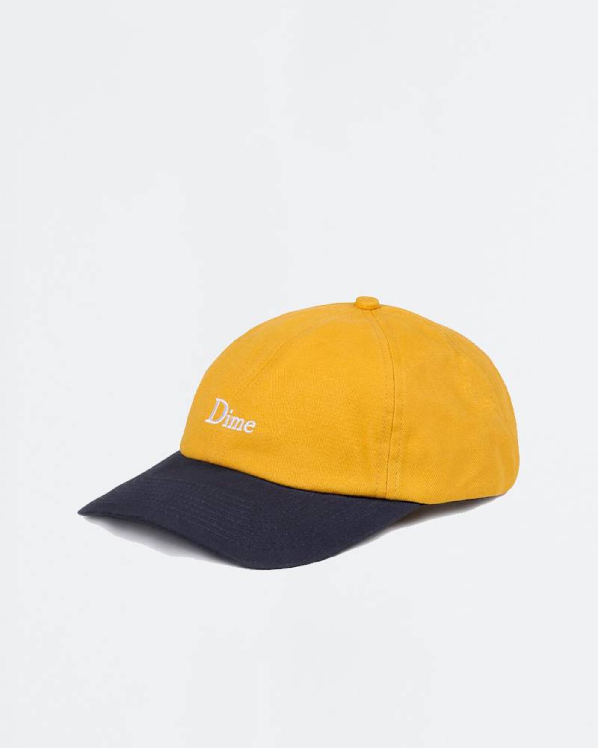 Dime Twotone Classic Logo Cap Yellow/Navy