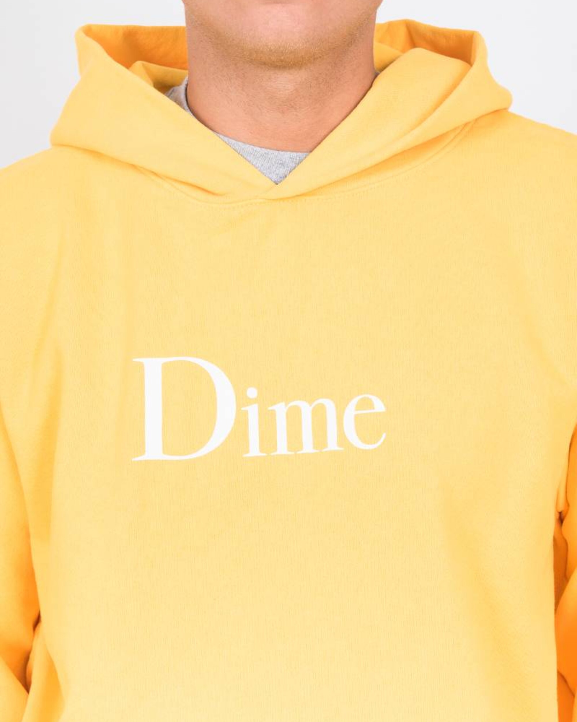 Dime Classic Logo Hoodie Gold