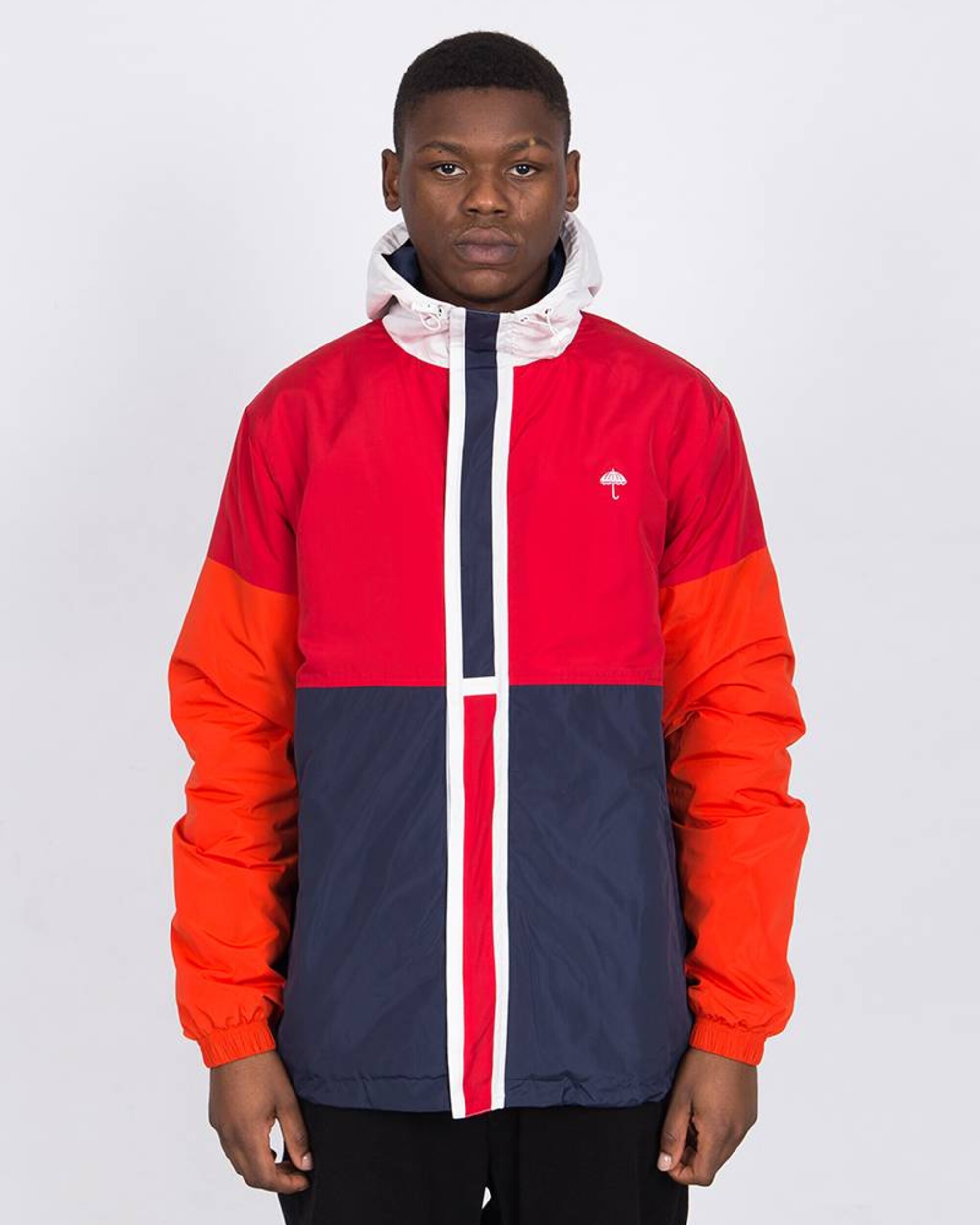 Helas Delta Jacket Red/Navy