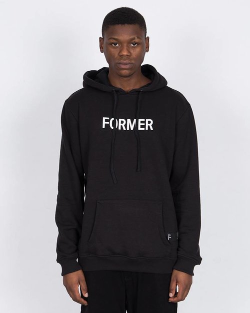 Former Former Basic Logo Hoodie Black