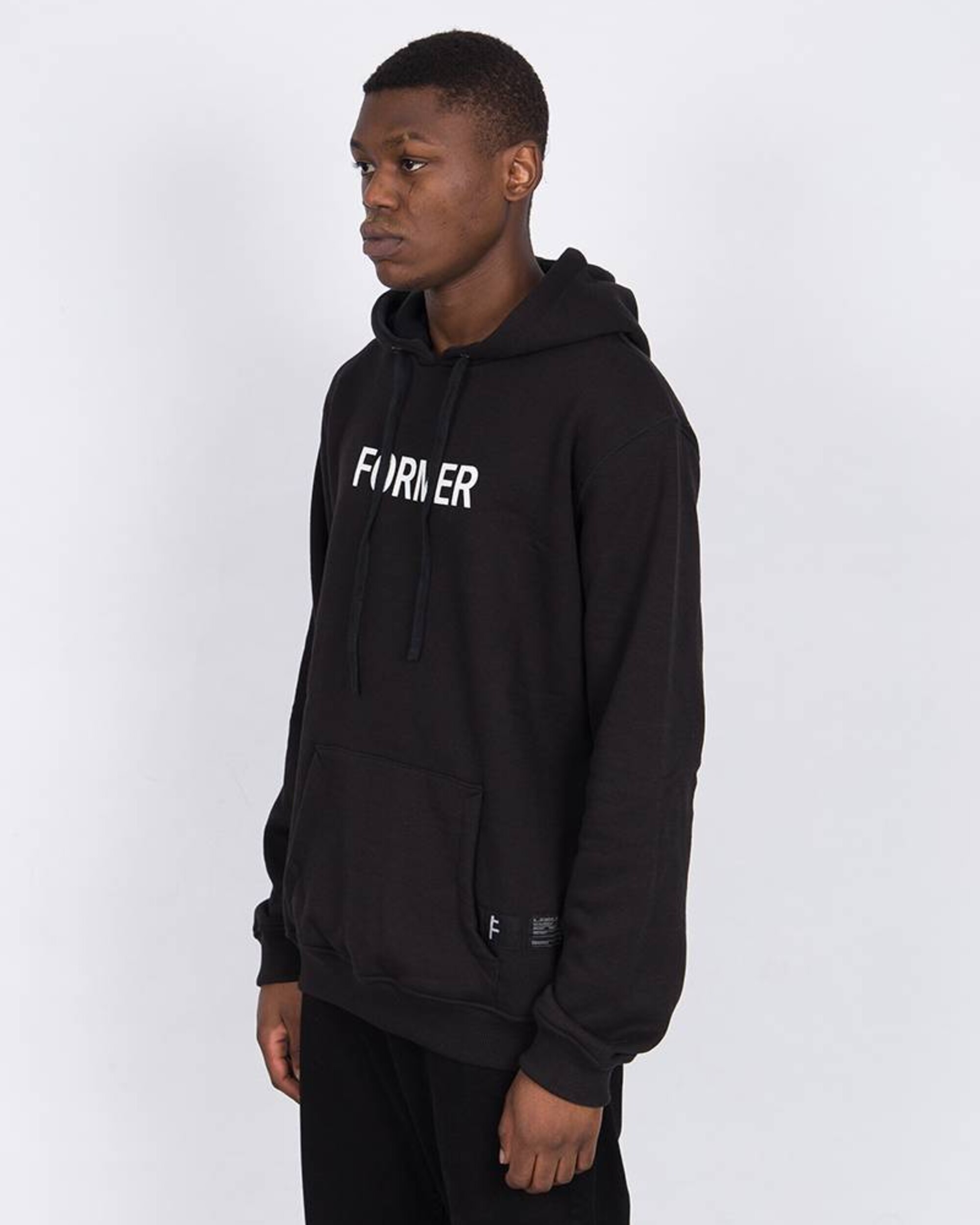 Former Basic Logo Hoodie Black
