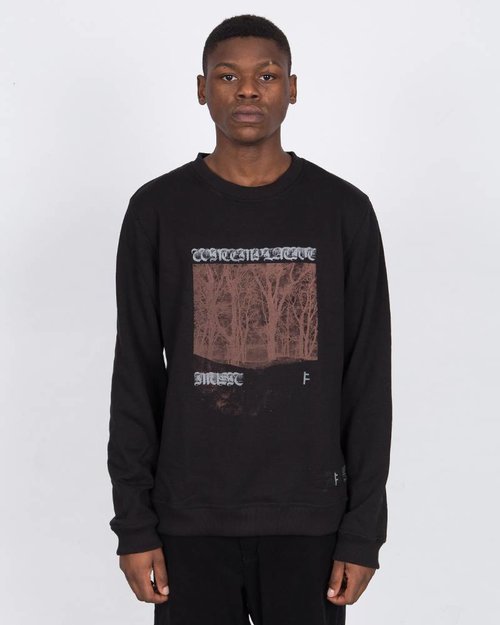 Former Former Contemplative Music Crewneck Black