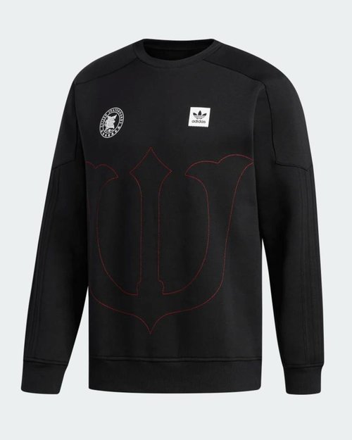 Adidas Skateboarding adidas x Evisen Crewneck black/scarle