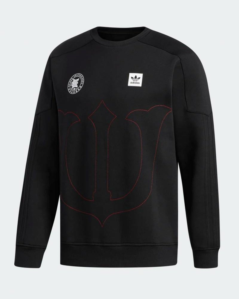 Adidas Skateboarding adidas x Evisen Crewneck black/scarle
