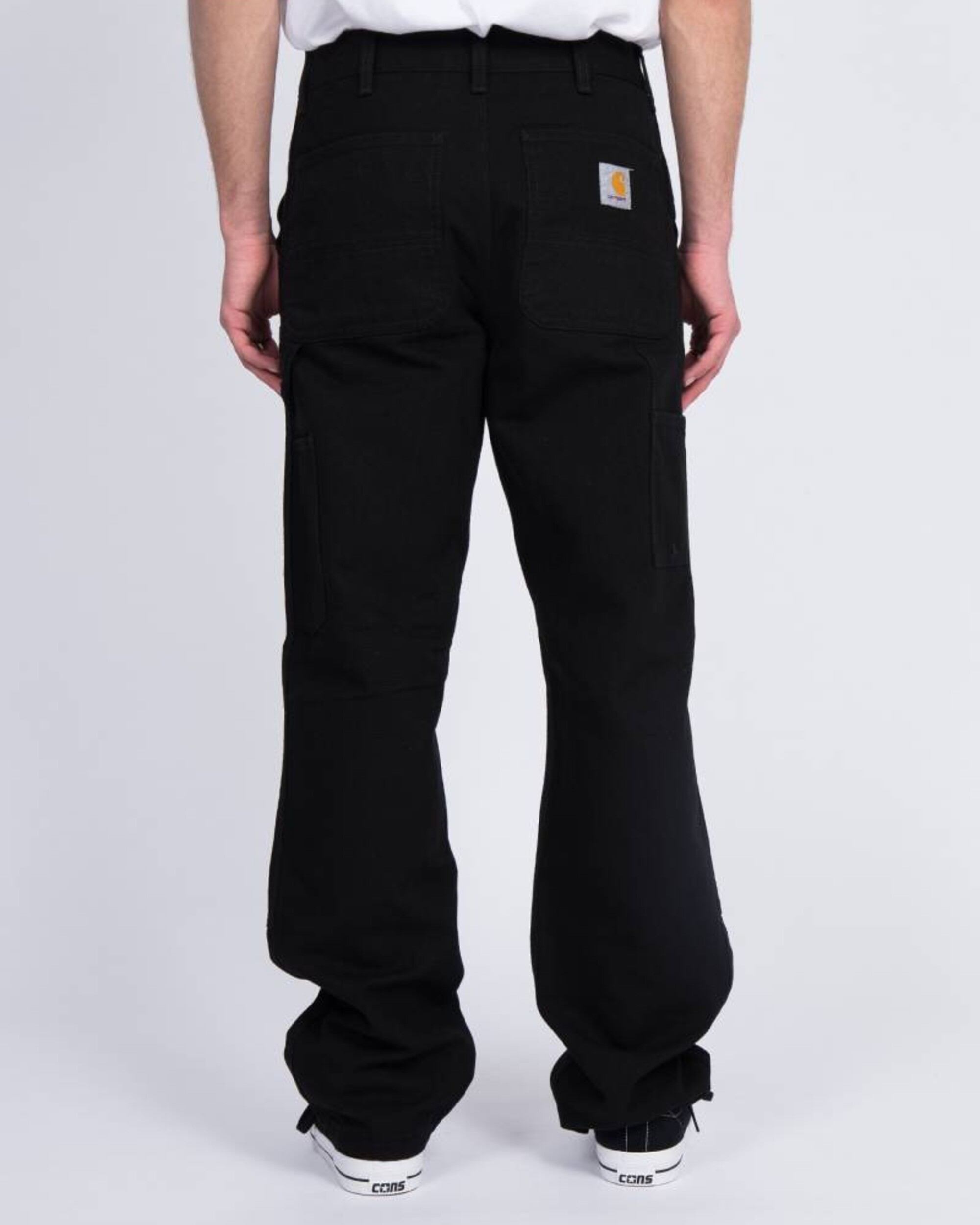Carhartt Double knee pant Cotton black rinsed