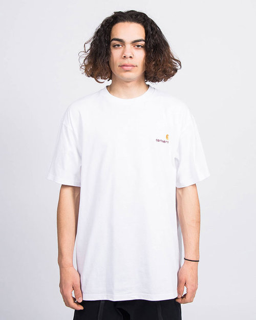 Carhartt Carhartt S/S American Script T-Shirt White