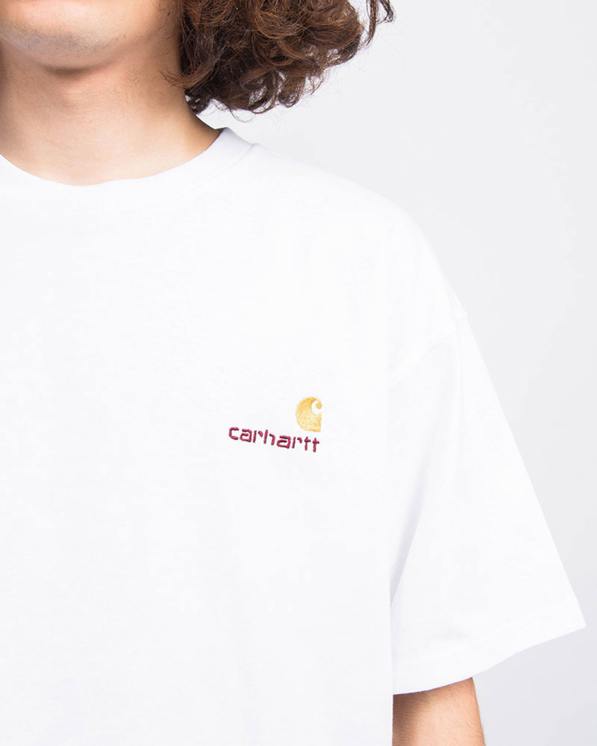 Carhartt S/S American Script T-Shirt White
