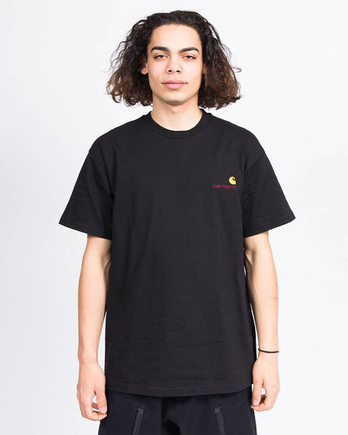 Carhartt Carhartt S/S American Script T-Shirt Black
