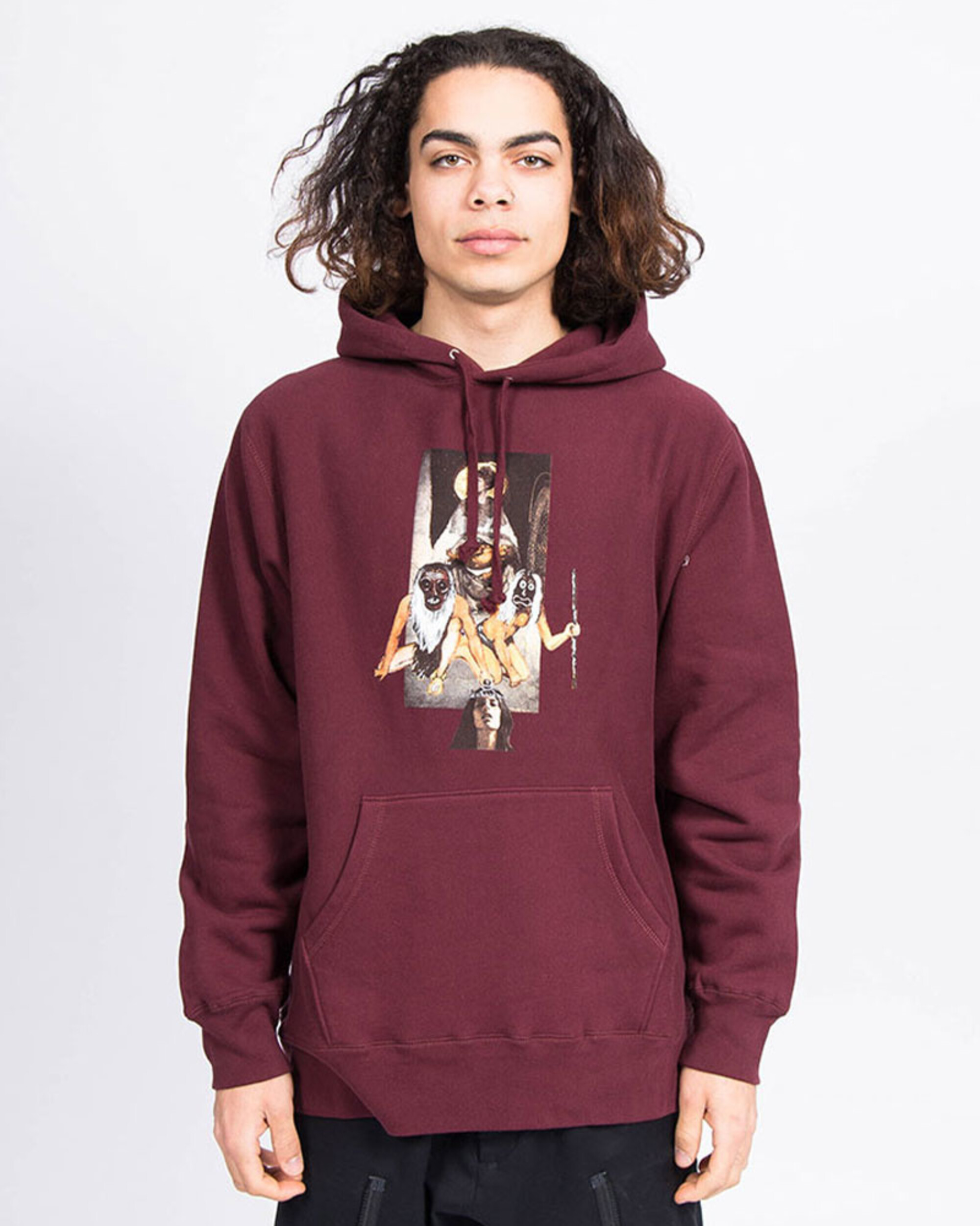 Fucking Awesome Chloe 2 Hoodie Maroon