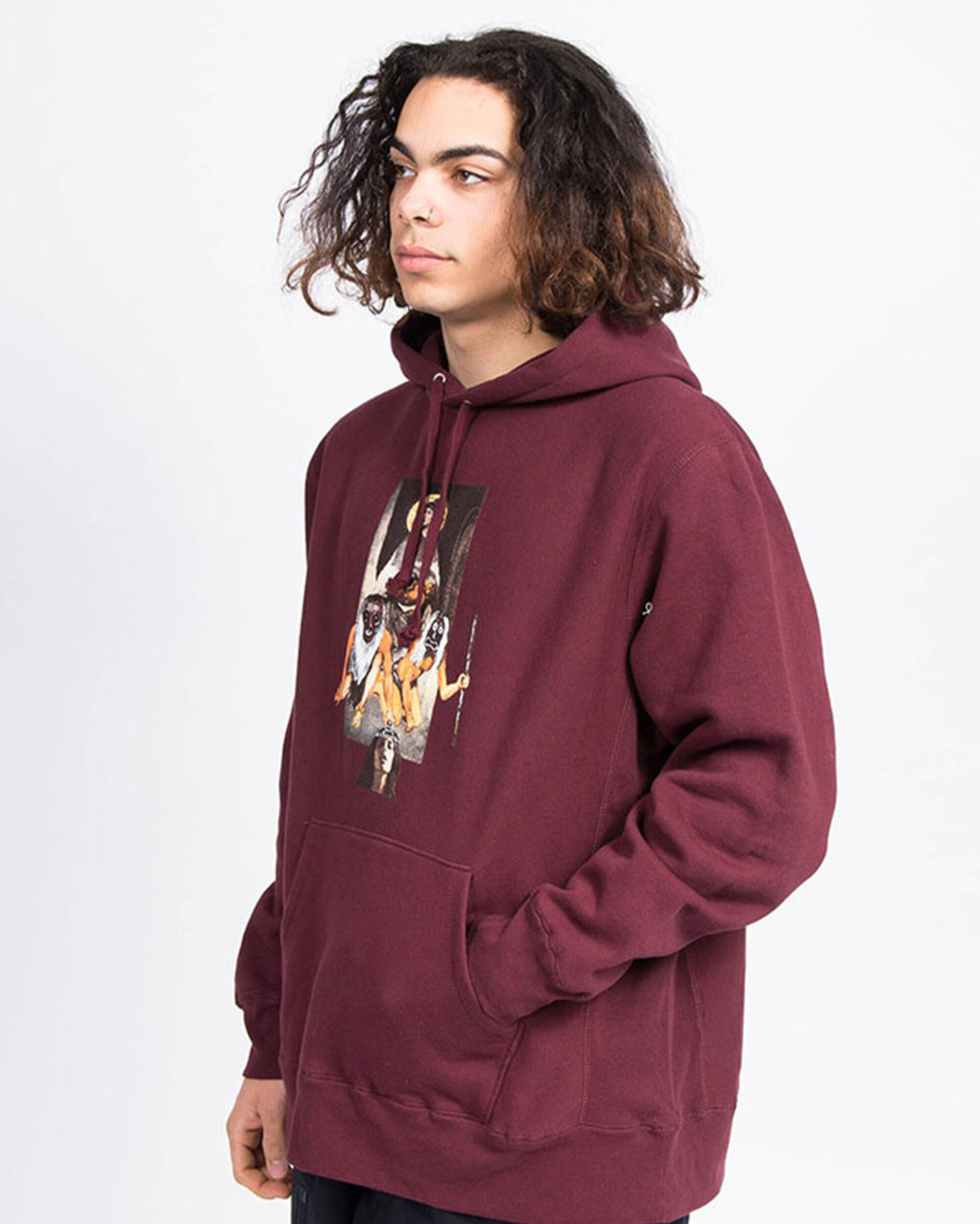 Fucking Awesome Chloe 2 Hoodie Maroon