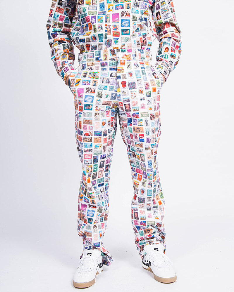 Fucking Awesome Fucking Awesome Stamps Dress Pants White/Multi