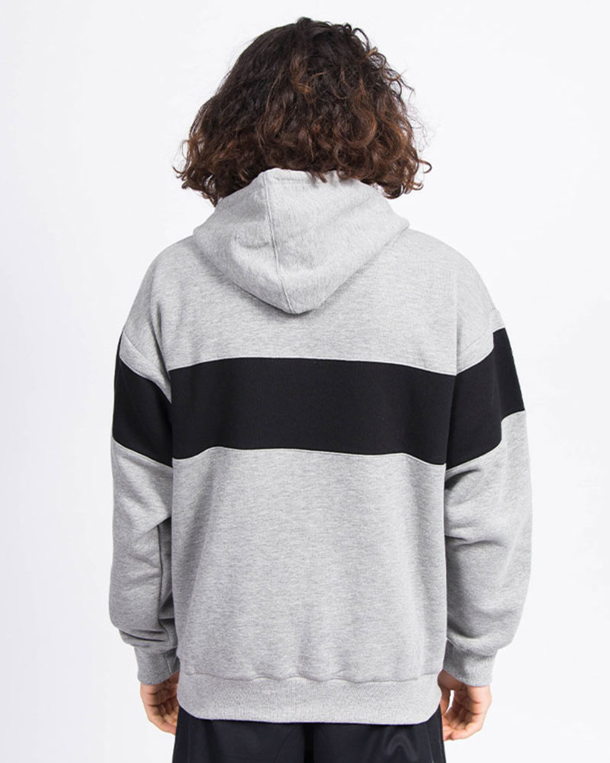 Magenta  Brode Hoodie Heather Grey