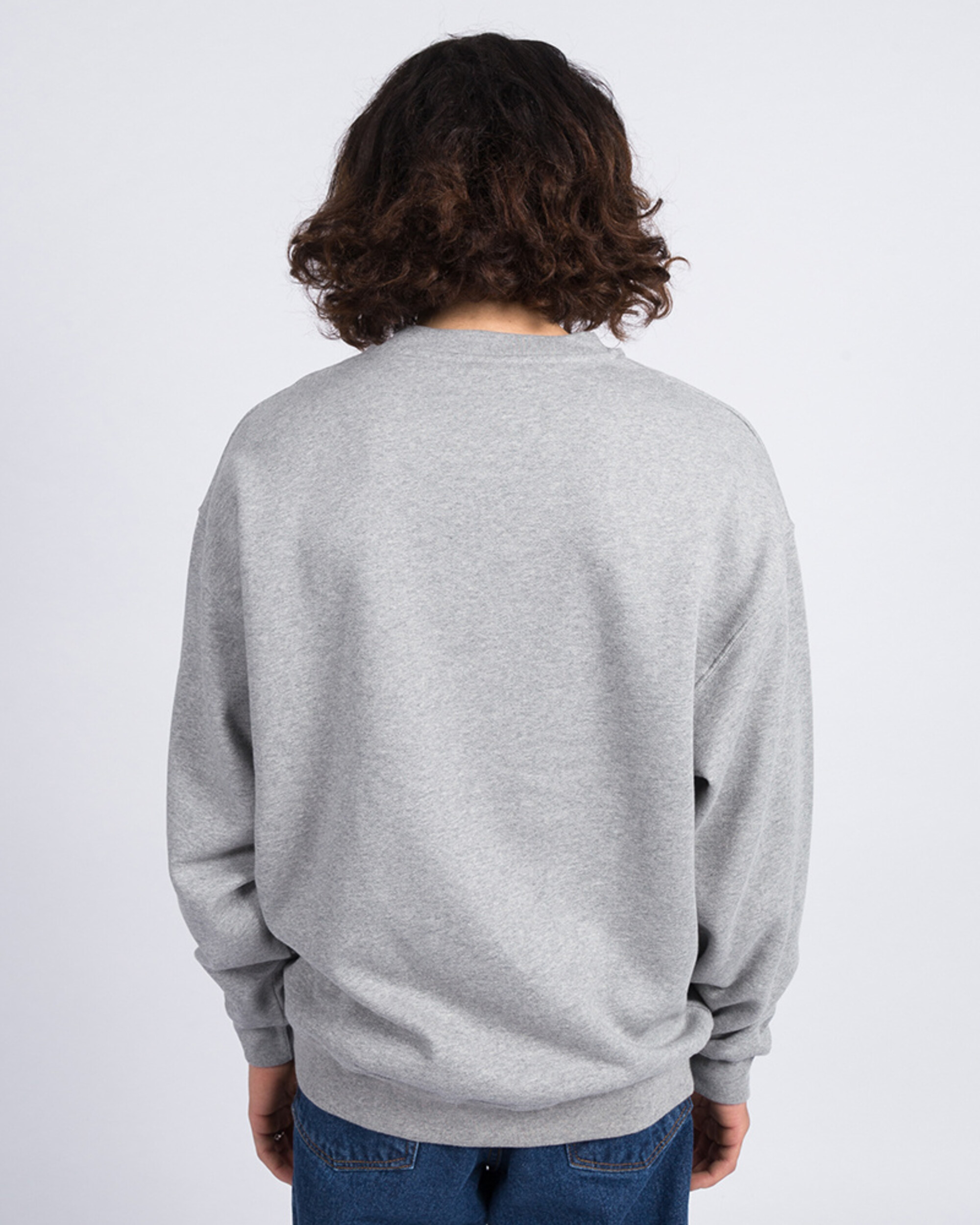 Polar Signature Crewneck Heather Grey