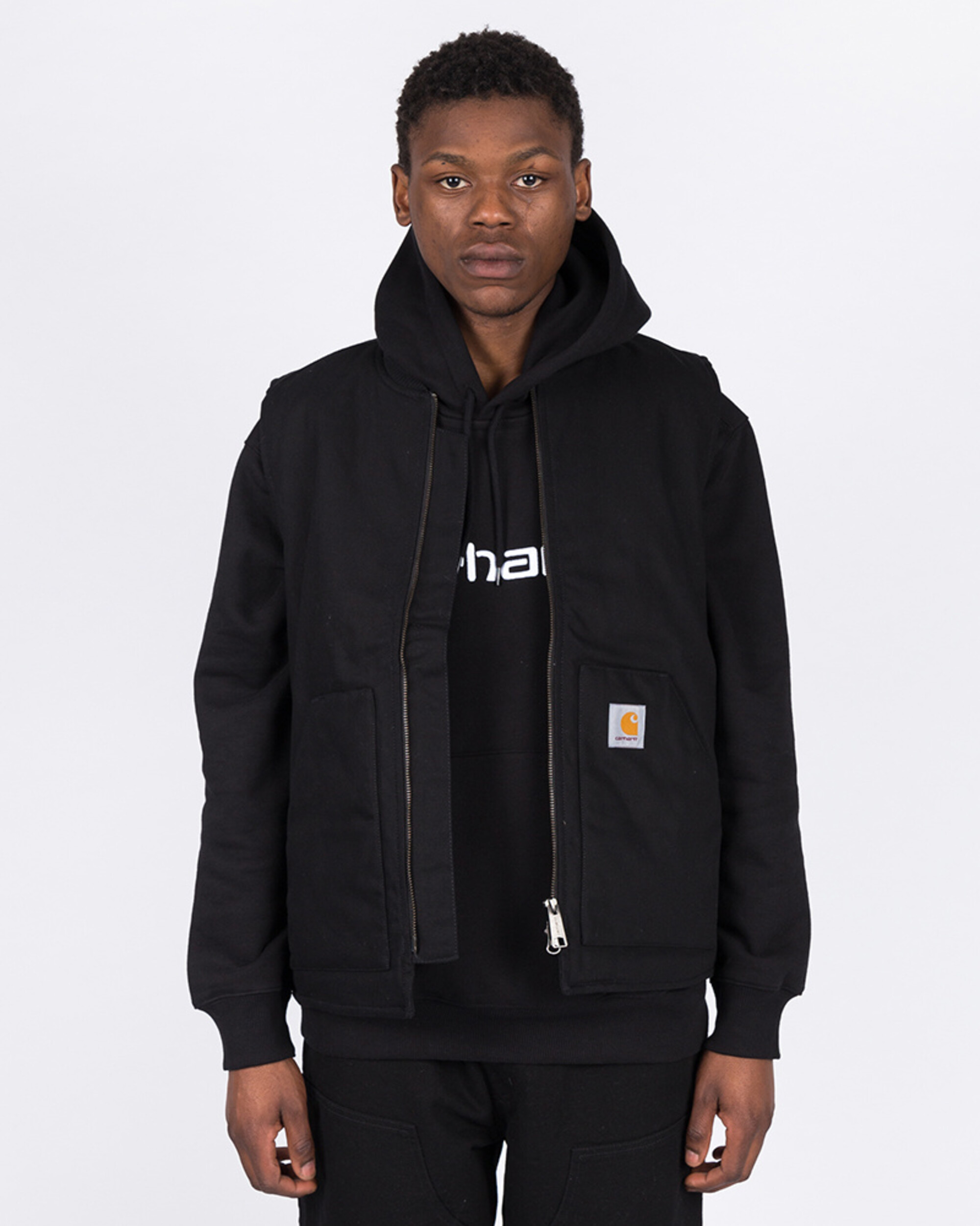 Carhartt Vest Cotton Black
