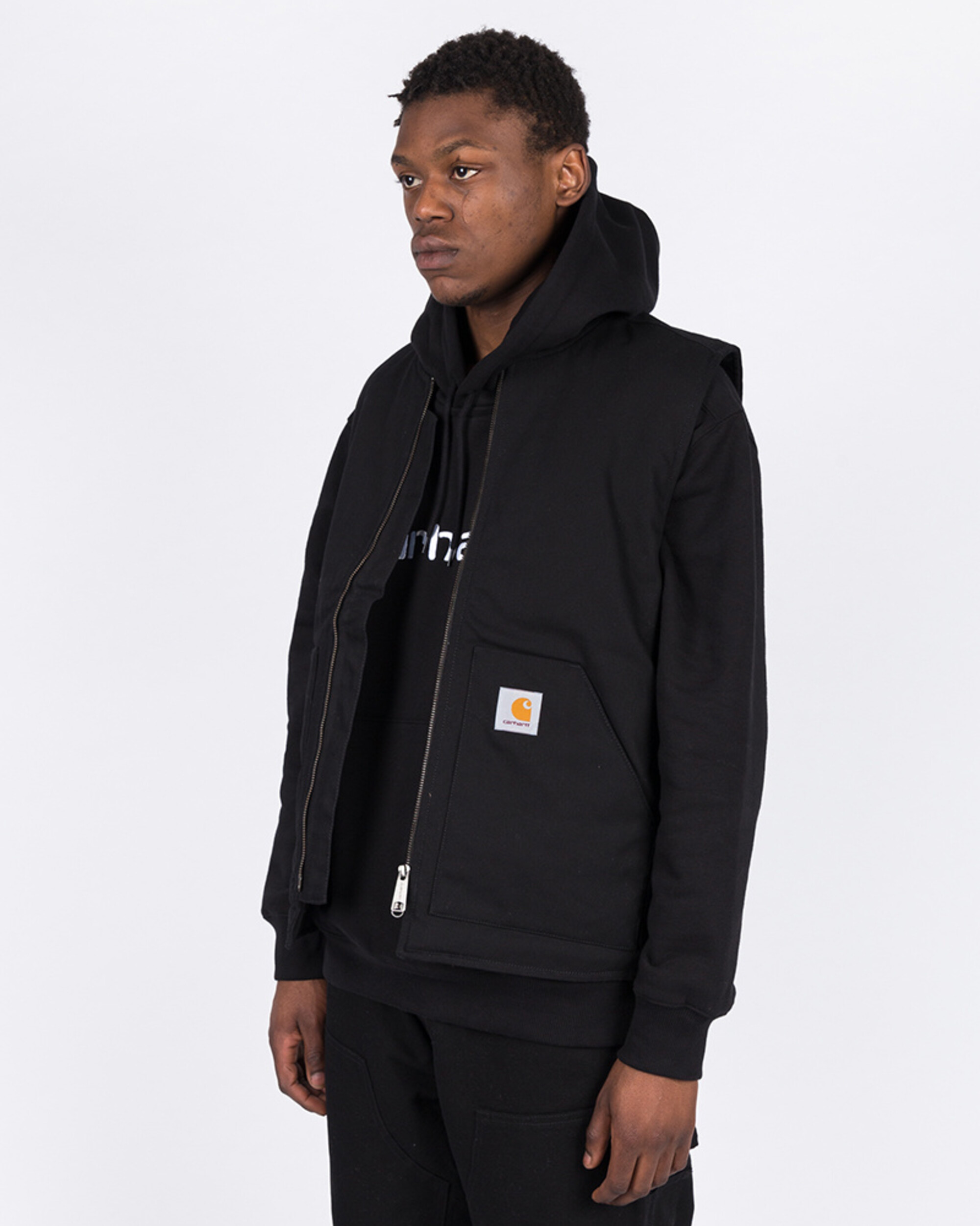 Carhartt Vest Cotton Black