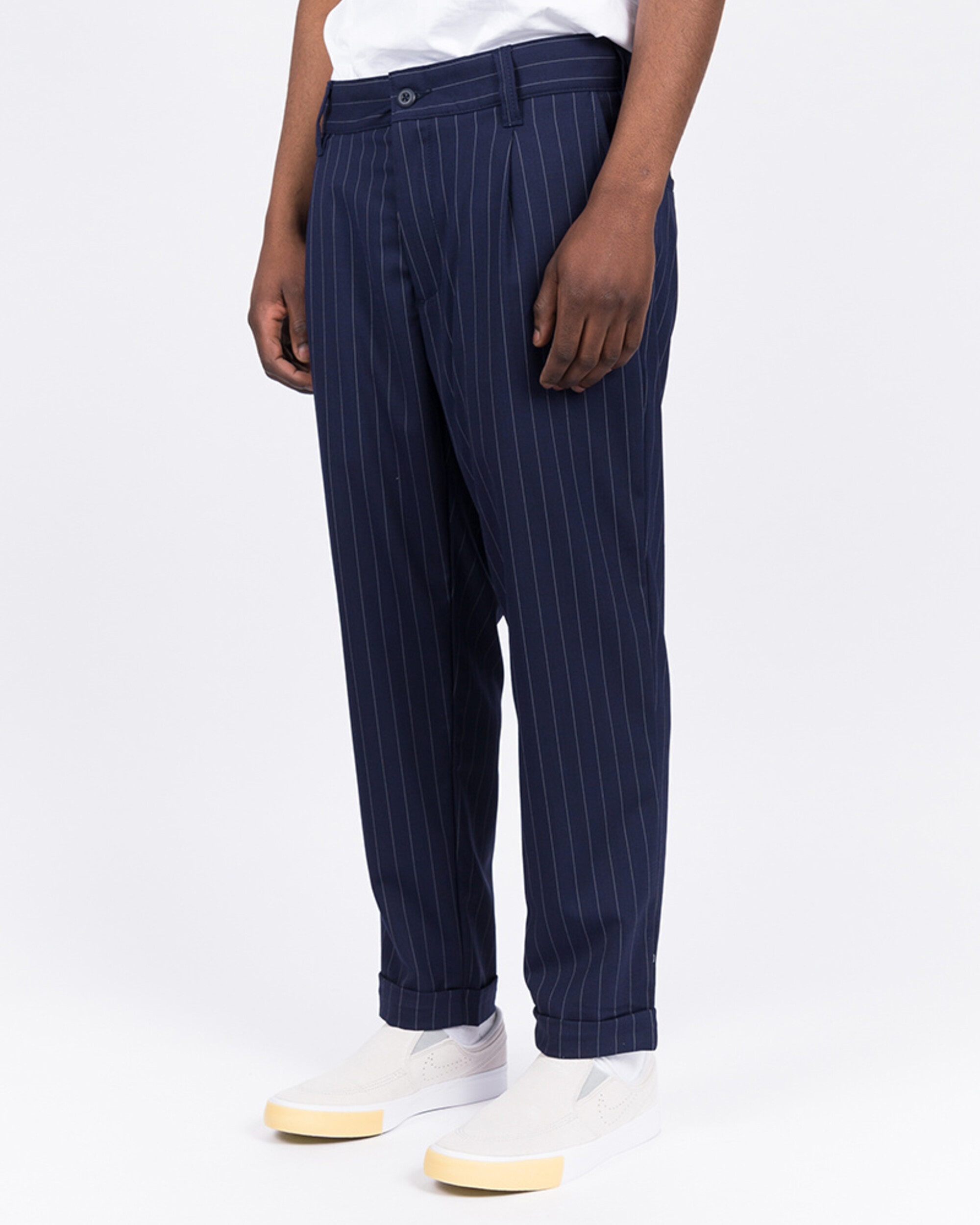 Carhartt Taylor Pant Pinstripe Metro Blue/White