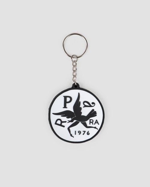 Parra Parra Keychain Upside Down Bird White