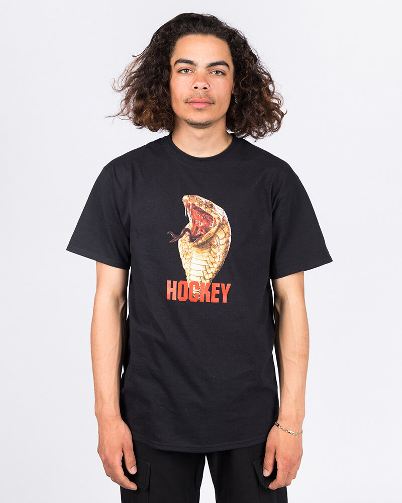 Hockey Hockey Snake T-shirt Black