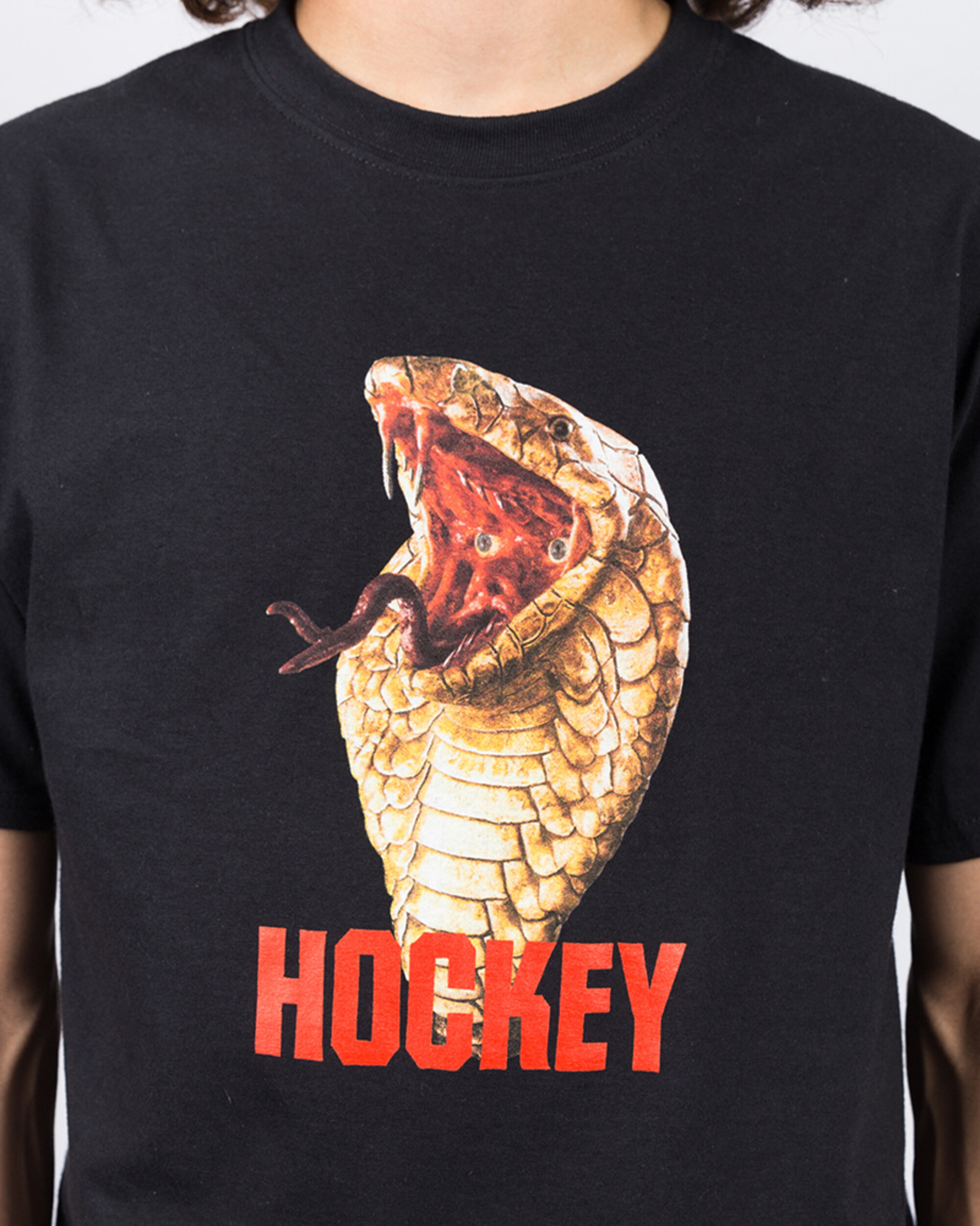 Hockey Snake T-shirt Black
